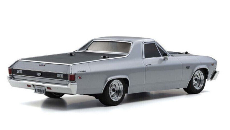 Kyosho 1/10 RC Body Shell EL CAMINO -Finished- SILVER #fab705
