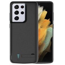 External 5000mA Backup Battery Case Pack Power f Samsung Galaxy S21 Ultra G998U1