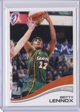 2007 Rittenhouse WNBA #82 BETTY LENNOX SEATTLE STORM IDWN