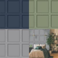 Holden Decor Modern Wood Panel 3D Effect Wallpaper 4 Colours