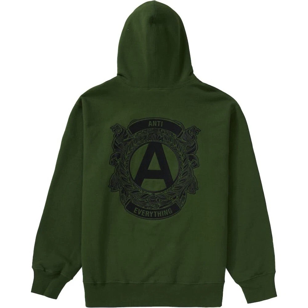 Deadstock Supreme Anti Sweatshirt Grand Anti Everything Vert Ultra Rare Solde