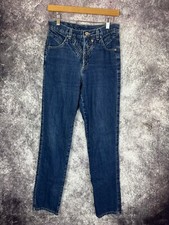 Vintage Roughrider Jeans Womens Size 7/8 Circle-T Bareback Western L32” Rodeo