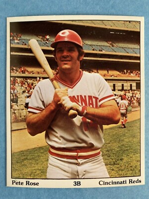 Pete Rose 1975 SSPC Puzzle Back Baseball Card NNO Cincinnati