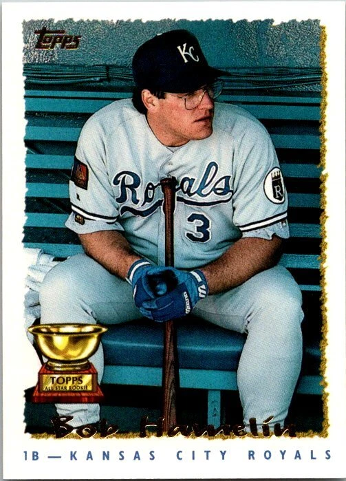 Bob Hamelin trading card