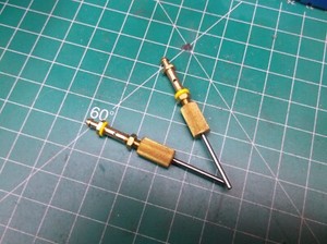 JOHNSON ALL LARGE CASE 29 to .36 COMBAT SPECIAL, NEEDLE VALVE ASSEMBLY as shown