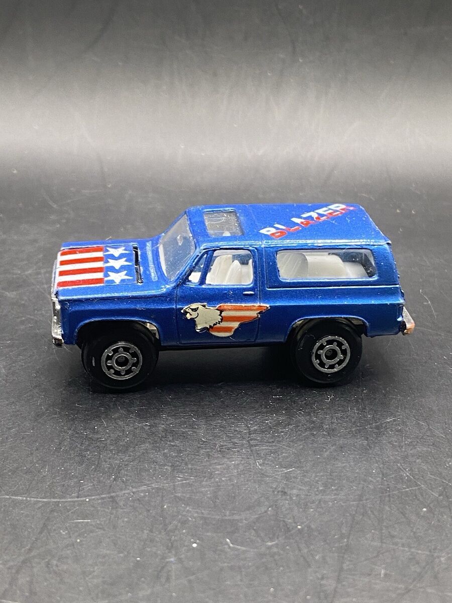 1980 Zylmex Zee Toys Chevy Blazer Blue P359 Hong Kong 4x4 1980 Zylmex Zee Toys Chevy Blazer Blue P359 Hong Kong 4x4
