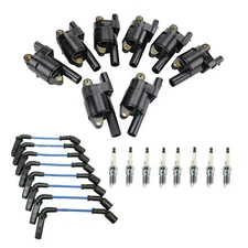 NGK Ignition Coil Wires 8 Platinum Spark Plugs Kit For 9-7x Corvette GTO H2 V8