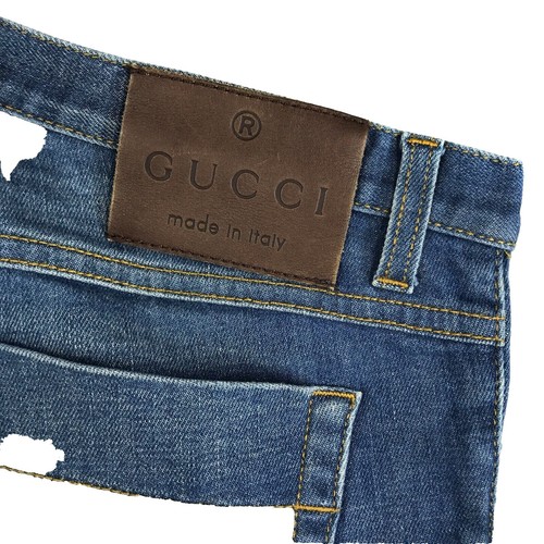 GUCCI Jeans/ Size 46/ Cotton/ Black/ Solid Color/ 679464-z4716 | eBay