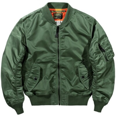 Men's Multi Pocket Stylish Flight Bomber Jacket Pilot Coat