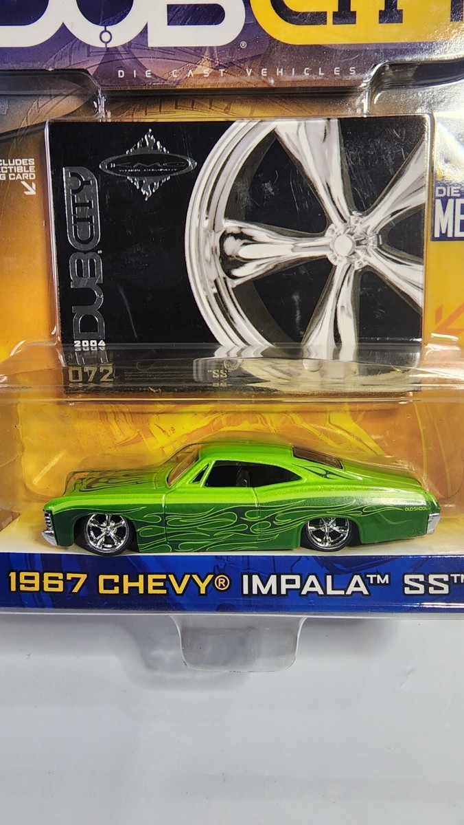 【Jada TOYS】DUB CITY 1967 CHEVY IMPALA SS Jada Dub City Oldskool 1967 Chevy Impala SS 1:24 Diecast