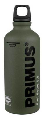 Primus Brennstoffflasche FOREST GREEN 0,6L GRÖSSE (Expedition Campingkocher Flüssigbrennstoff)