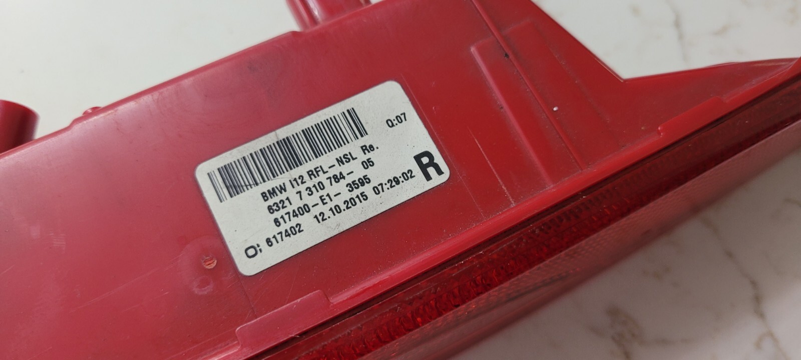OEM BMW i8 Backup Lamp 63217310784