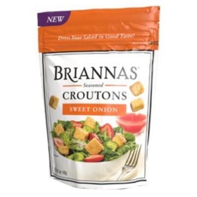 Croutons Sweet Onion Oz (Case Of 6) By Briannas
