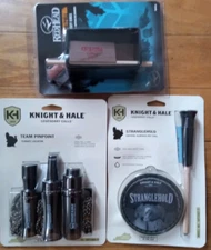 Lot Of 5 Turkey Call  3-PACK CROW OWL HAWK Surface And  Box Call 