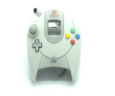 Official Original Sega Dreamcast Wired Controller Gamepad White | eBay