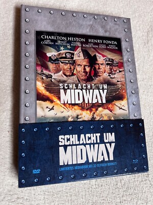 Schlacht um Midway [Mediabook] (Blu-ray + DVD) | Zustand neuwertig | Blu-Ray