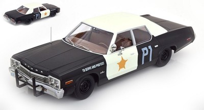 Modellauto Auto Maßstab 1:18 Dodge Monaco Bluesmobile The Blues Brothers Film