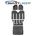 SMARTLINER Custom Fit Floor Mats 3 Row Cargo Liner TPE 2015-2021 Kia Sedona
