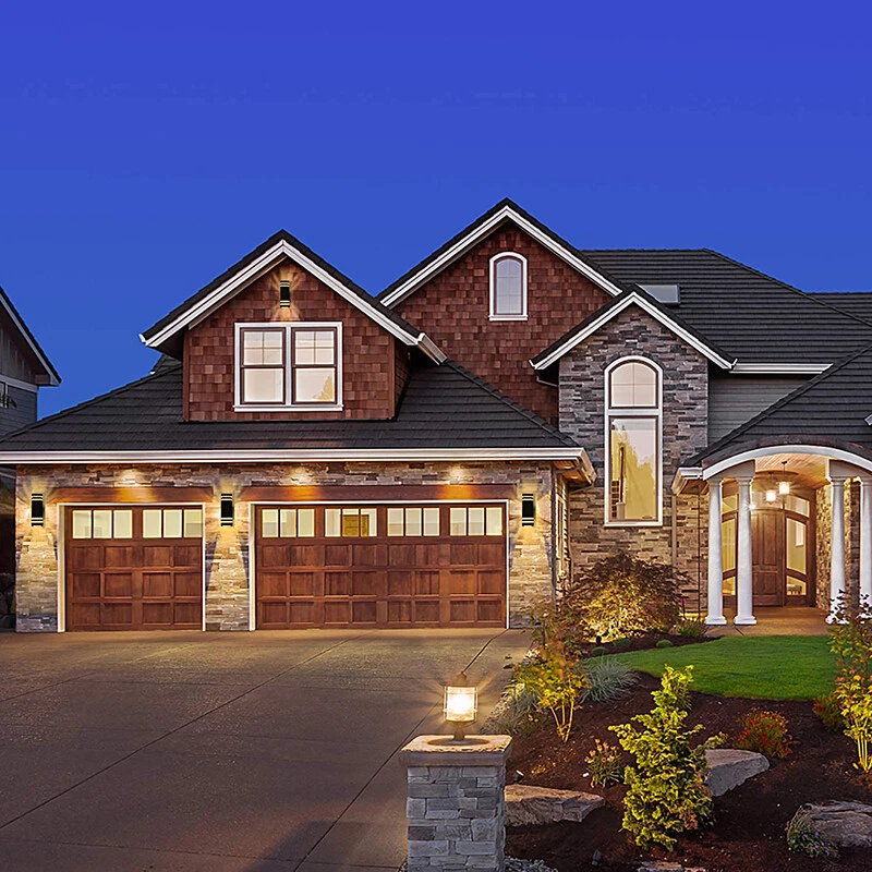 2pcs Modern Exterior LED Wall Light Sconce Outdoor Lights Porch Up Down Fixtures - Image 3 of 4