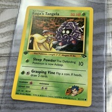 Koga's Tangela 81/132 1st Edition Gym Challenge Common Pokemon Card on eBay