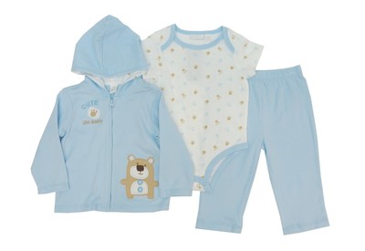 First Impressions ''Cute Like Daddy'' 3-Pc. Bear Set Little Boys Kids 12 Months