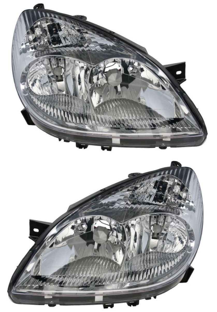 Phare avant gauche et droit pour Citroën C5 I avec réglage électrique halogène H4 H7