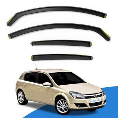 Vauxhall Astra H MK5 2004-2009 5 Door Hatchback Wind Deflectors 4pc Edgevisors