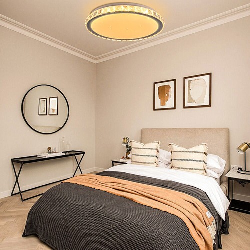 36W LED DECKENLEUCHTE DIMMBAR RGB DECKENLAMPE WOHNZIMMER BADLAMPE FERNBEDIENUNG - Bild 11 von 13