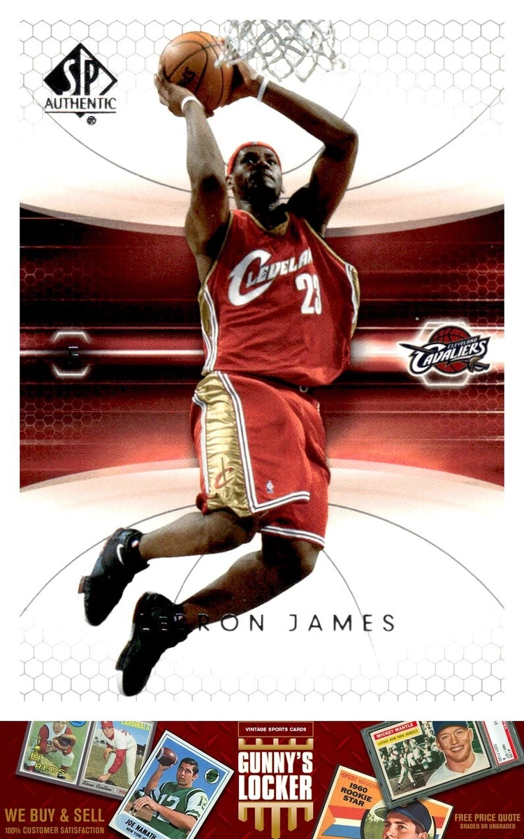 2004-05 SP Authentic - LeBron James #14 for sale | eBay