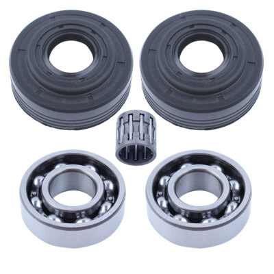 Crank Piston Needle Bearing Oil Seal Fit Husqvarna 340 345 350 Jonsered 2145 Saw