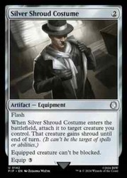 Silver Shroud Costume #142 Universes Beyond: Fallout