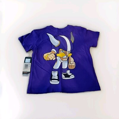 Minnesota Viking kids T Shirt Size L - G 4 Rush Zone Nickelodeon Football NFL L