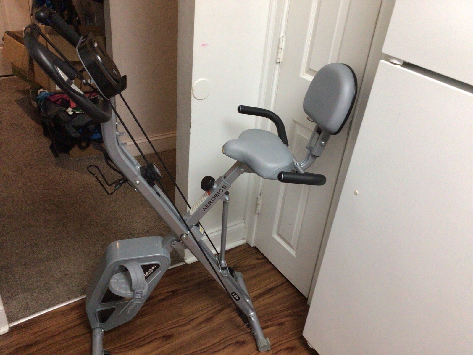 Pooboo Indoor Exercise Bike Stationary Cycling Bicycle Cardio Fitness Workout