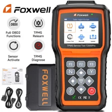 Foxwell T2000 PRO OBD2 Scanner Diagnostic Relearn TPMS Sensors Car Tire Pressure