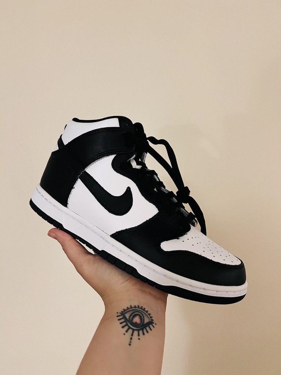 靴 Nike Women's Dunk High \"Black and White\" Amazon.com | Nike Womens WMNS Dunk High DD1869 103 Panda