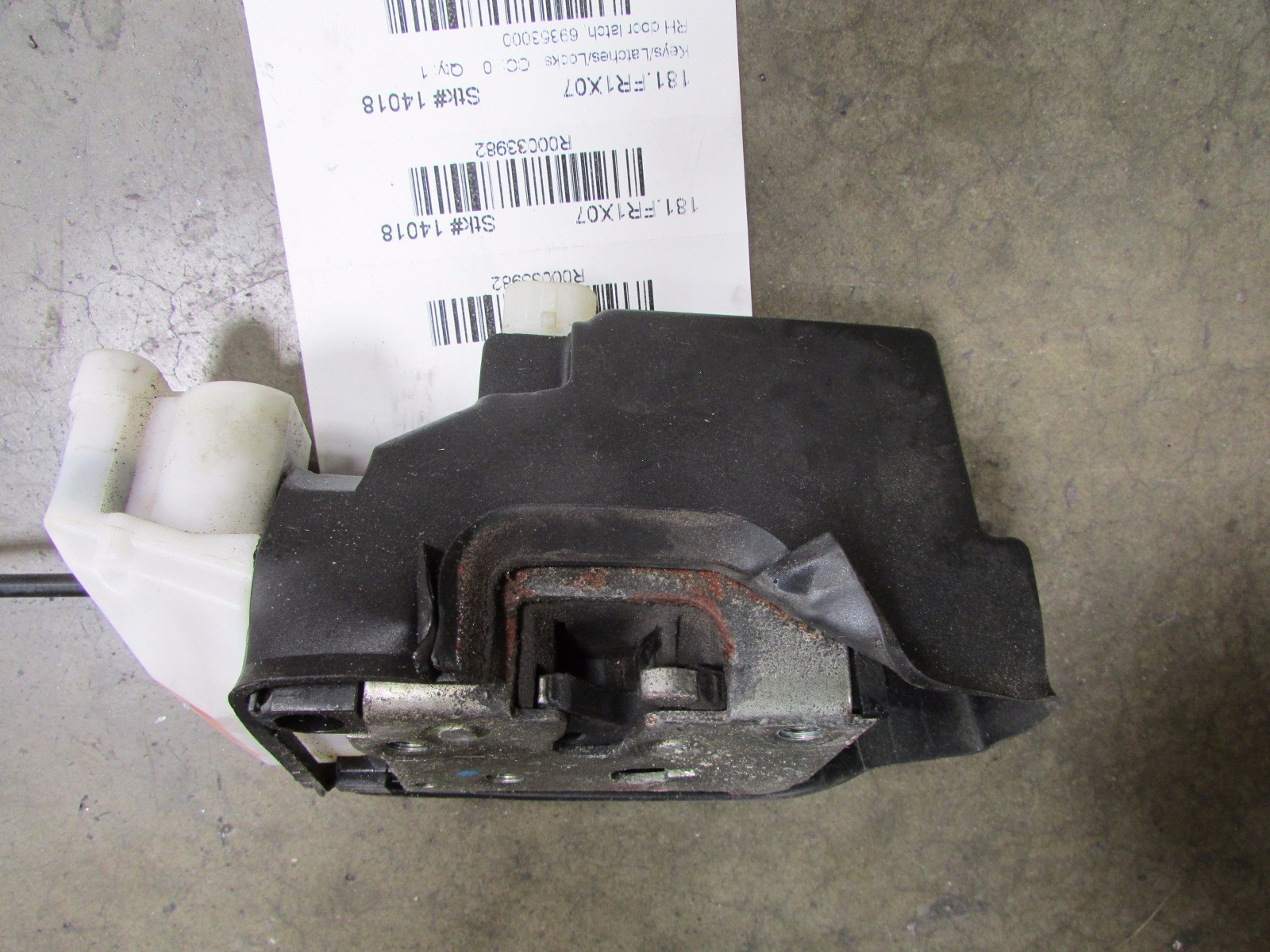 Ferrari 599 GTB Fiorano, RH, Right Side, Door Latch Assembly, Used, P/N 69353000