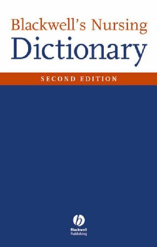 Blackwell's Nursing Dictionary-Dawn Freshwater, Sian Masiln-Prothero