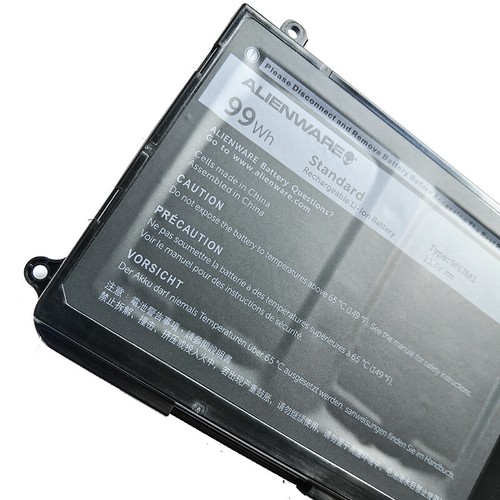 New Laptop Battery 99Wh 11.4V MG2YH 9NJM1 HF250 For Alienware 15 R3 R4 17 R4 R5 - 第 3/4 張圖片