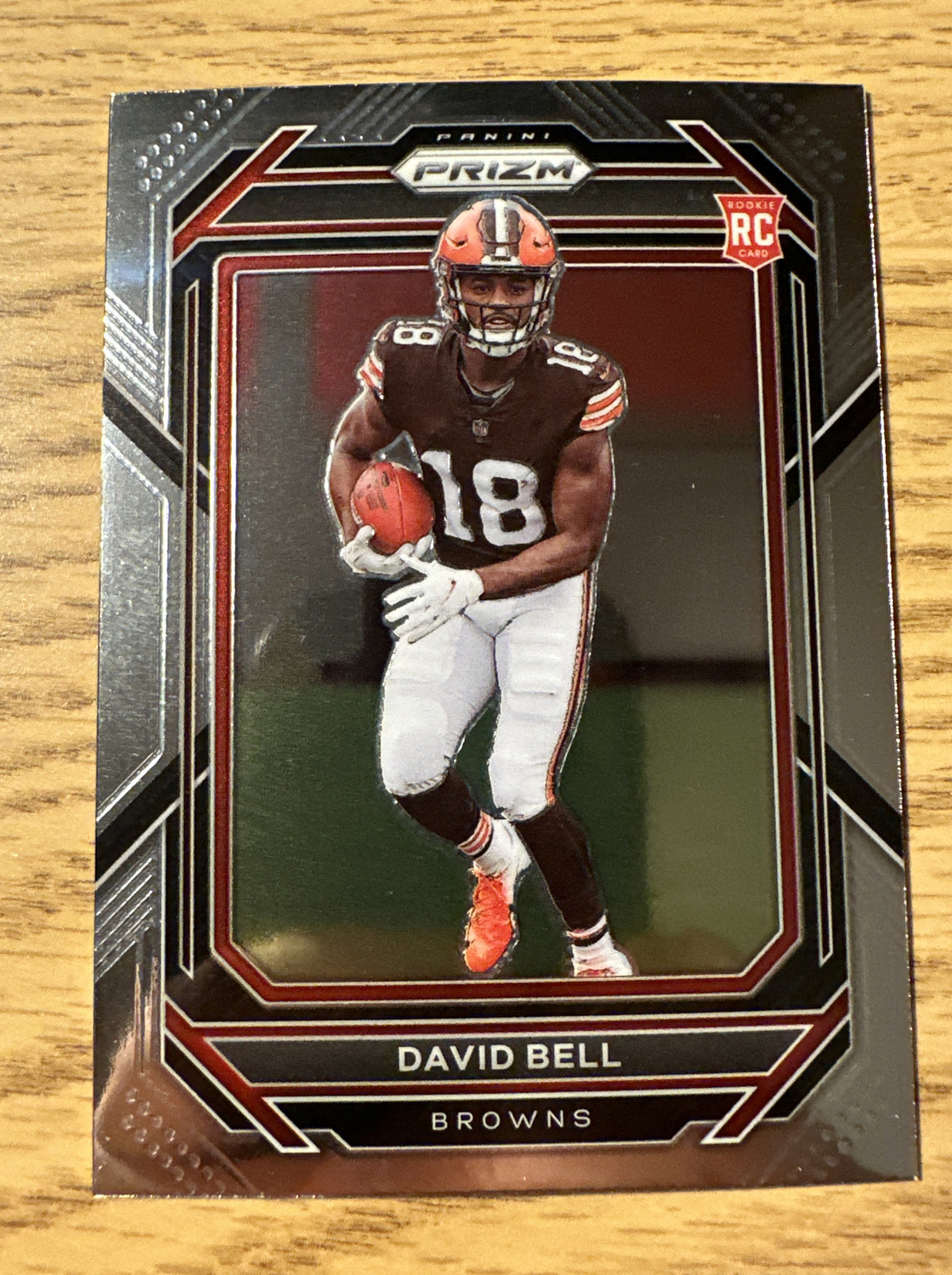 2022 Panini Prizm DAVID BELL Base Rookie #334 CLEVELAND BROWNS