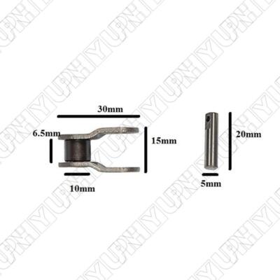 Fauful Half Chain Connecting Link Pitch 5/8 Width 1/4 for Motorcycle 520 Non O-Ring, Armrests - Canada