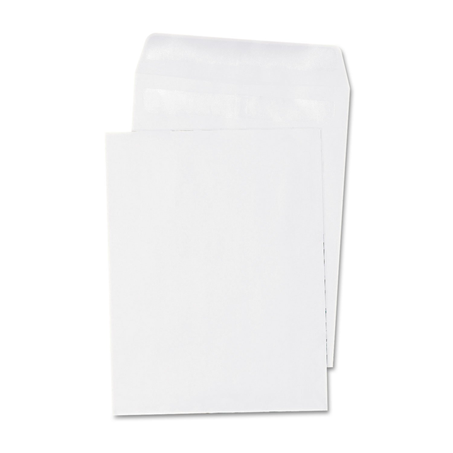 Universal 42102 Self Seal Catalog Envelope, 10 x 13, White, 100/Box
