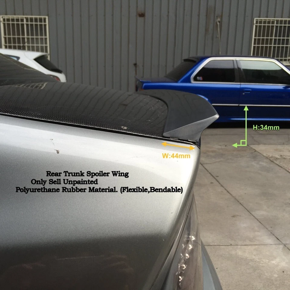 229G 型后 Duckbill Trunk Spoiler Wing 适合 1999 - 2005 年宝马 3 系列 E46 Coupe — 第 2/4 张图片