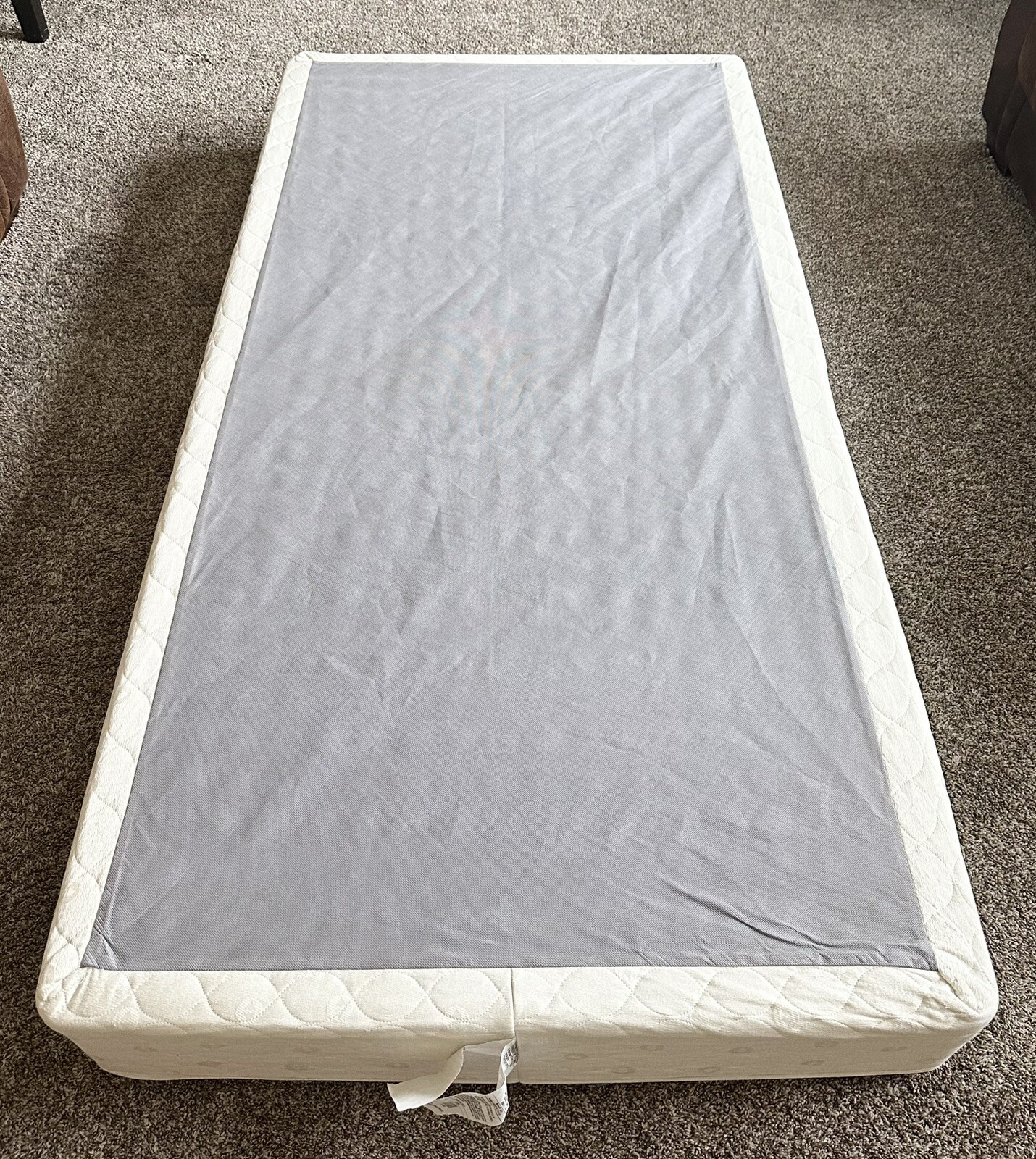 Sleep Number TWIN Size Modular Base Foundation Cover Coverlet 38" x 75