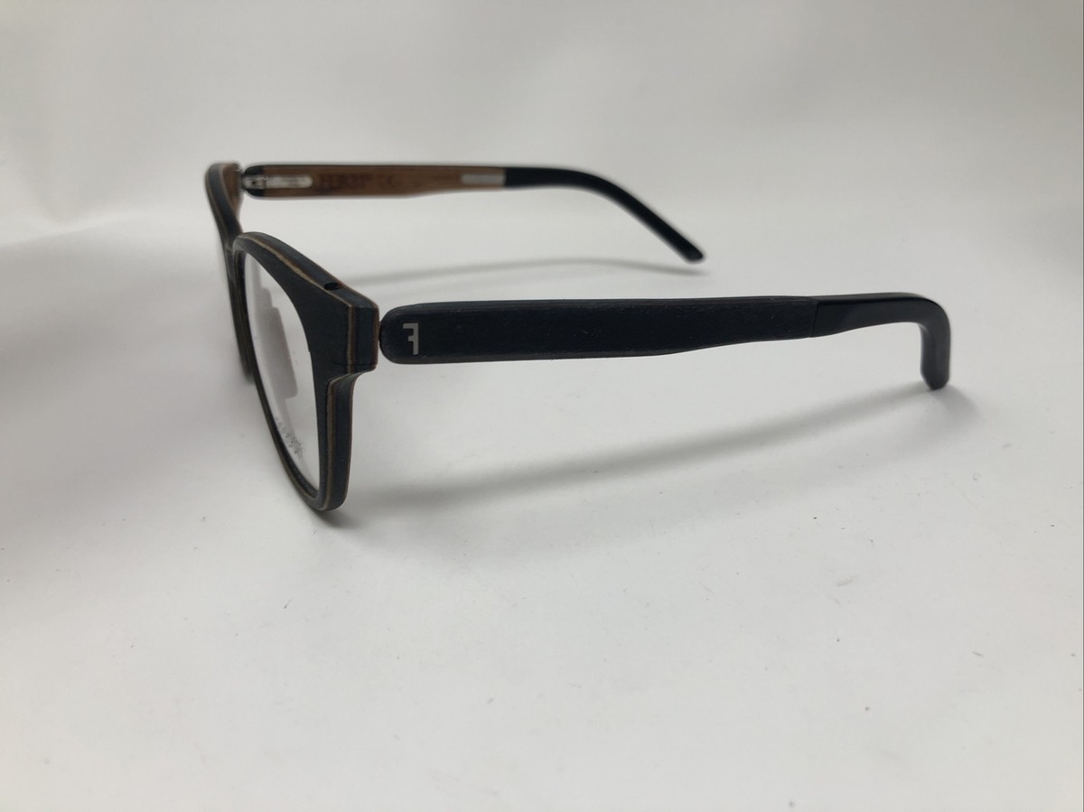 FEB 31st EYEGLASSES ITALY WOOD FRAME MONI C017720 53-15-135 