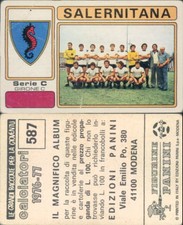 FIGURINE STICKER FOOTBALLERS PANINI *1976/77* ORIGINAL VELINA N.587