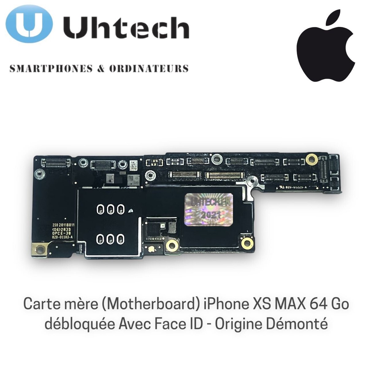 Carte mère (Motherboard) iPhone XS 64 Go débloquée Avec Face ID