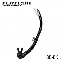 Tusa Platina Hyperdry II - Schnorchel - QB Black