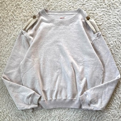 KAPITAL Shoulder Button Crew Sweat Size 3 Good Condition From 