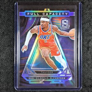 2023-24 Spectra SHAI GILGEOUS-ALEXANDER Full Capacity SSP #9