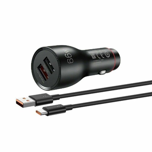 Huawei SuperCharge Car Charger Max 66W Original Quick Fast Charge Dual USB - Picture 2 of 6